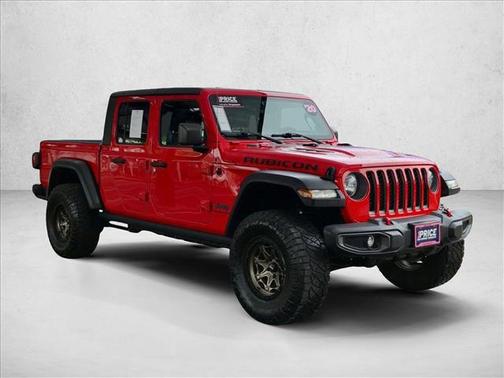 Firecracker Red Clearcoat 2020 Jeep Gladiator Rubicon