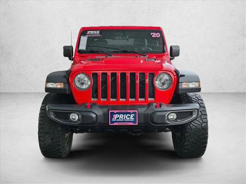 Firecracker Red Clearcoat 2020 Jeep Gladiator Rubicon