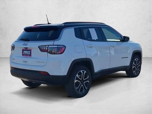 Bright White Clearcoat 2024 Jeep Compass Limited