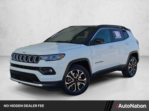 Bright White Clearcoat 2024 Jeep Compass Limited