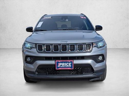 Silver 2024 Jeep Compass Latitude