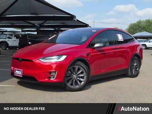 Red Multi-Coat 2019 Tesla Model X 75D