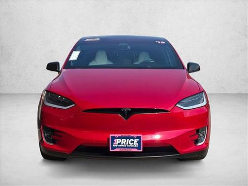Red Multi-Coat 2019 Tesla Model X 75D