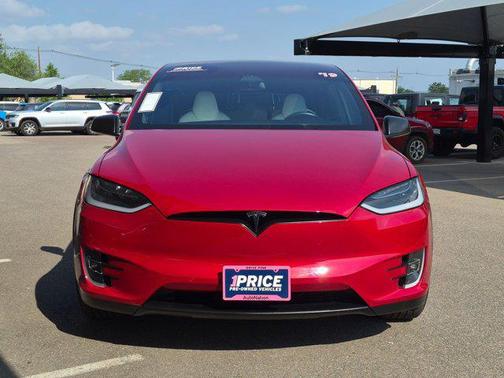 Red Multi-Coat 2019 Tesla Model X 75D