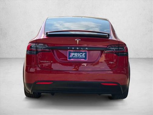 Red Multi-Coat 2019 Tesla Model X 75D
