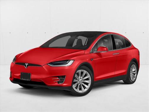 Red Multi-Coat 2019 Tesla Model X 75D