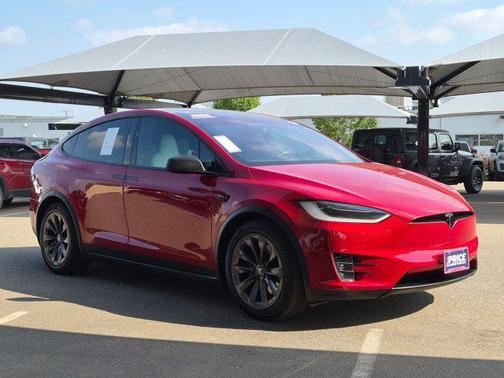 Red Multi-Coat 2019 Tesla Model X 75D