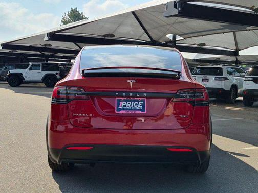 Red Multi-Coat 2019 Tesla Model X 75D