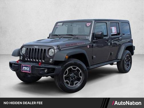 Granite Crystal Metallic Clearcoat 2017 Jeep Wrangler Unlimited Rubicon