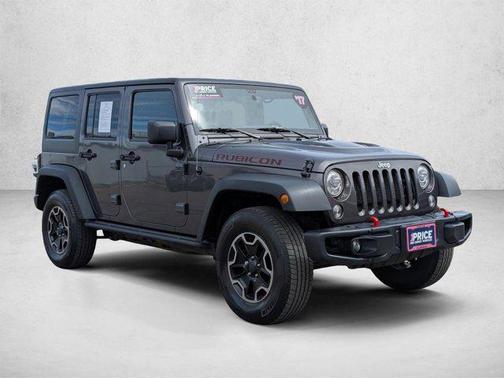 Granite Crystal Metallic Clearcoat 2017 Jeep Wrangler Unlimited Rubicon