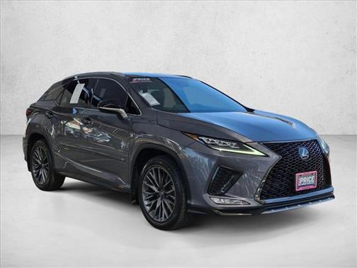 Nebula Gray Pearl 2022 Lexus RX 350 F SPORT Handling