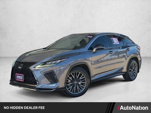 Nebula Gray Pearl 2022 Lexus RX 350 F SPORT Handling