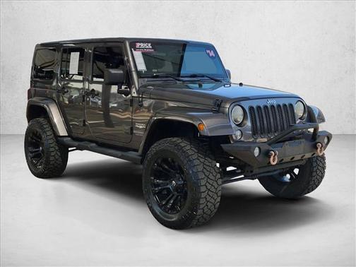 Granite Crystal Metallic Clearcoat 2014 Jeep Wrangler Unlimited Sahara