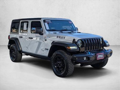 Bright White Clearcoat 2023 Jeep Wrangler 4xe Base