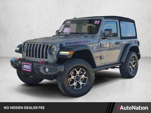 Sting-Gray Clearcoat 2023 Jeep Wrangler Rubicon