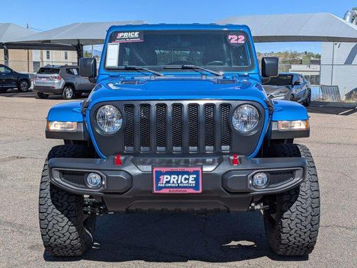 Hydro Blue Pearlcoat 2022 Jeep Wrangler Unlimited Rubicon