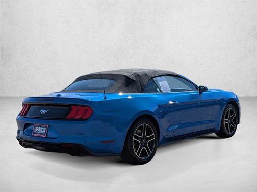 Velocity Blue Metallic 2020 Ford Mustang EcoBoost Premium