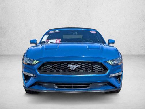 Velocity Blue Metallic 2020 Ford Mustang EcoBoost Premium