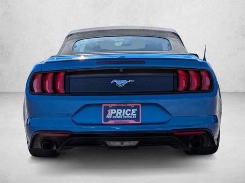 Velocity Blue Metallic 2020 Ford Mustang EcoBoost Premium