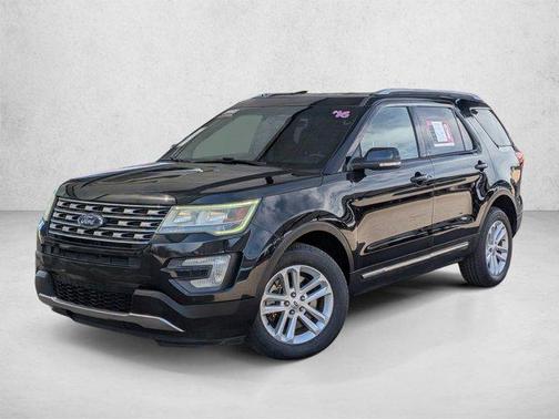 Shadow Black 2016 Ford Explorer XLT
