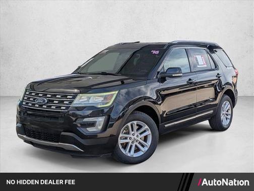 Shadow Black 2016 Ford Explorer XLT