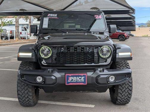 Black Clearcoat 2024 Jeep Wrangler Willys