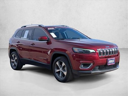 Velvet Red Pearlcoat 2019 Jeep Cherokee Limited