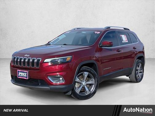 Velvet Red Pearlcoat 2019 Jeep Cherokee Limited