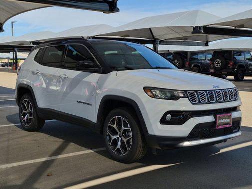 Bright White Clearcoat 2026 Jeep Compass Limited