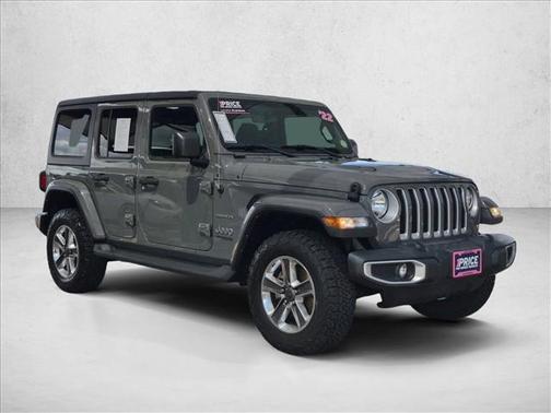 Sting-Gray Clearcoat 2022 Jeep Wrangler Unlimited Sahara