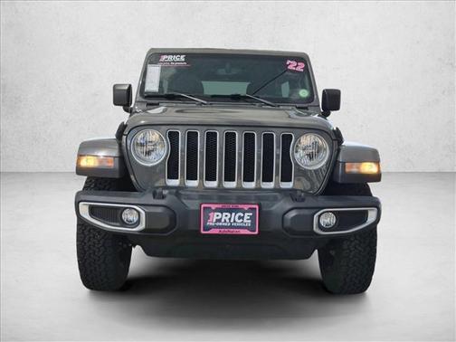 Sting-Gray Clearcoat 2022 Jeep Wrangler Unlimited Sahara