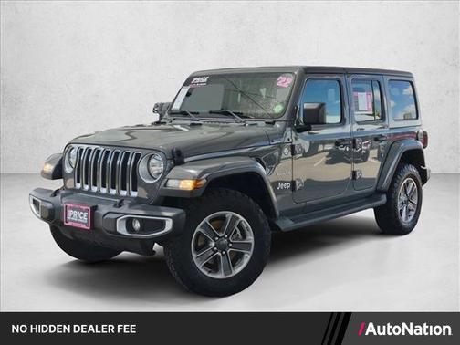 Sting-Gray Clearcoat 2022 Jeep Wrangler Unlimited Sahara