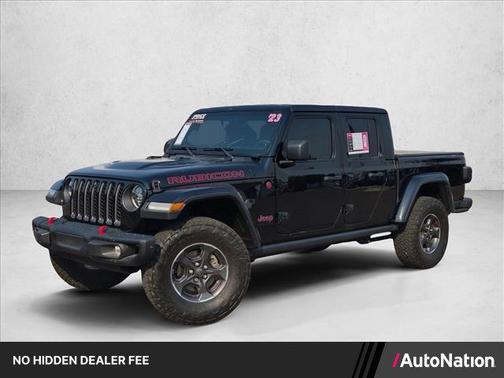 Black Clearcoat 2023 Jeep Gladiator Rubicon