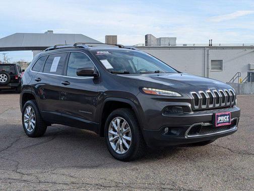 Granite Crystal Metallic Clearcoat 2016 Jeep Cherokee Limited