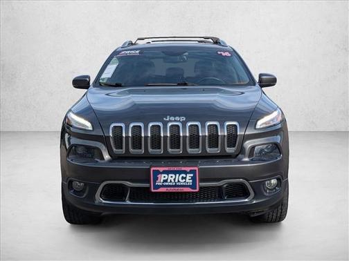 Granite Crystal Metallic Clearcoat 2016 Jeep Cherokee Limited