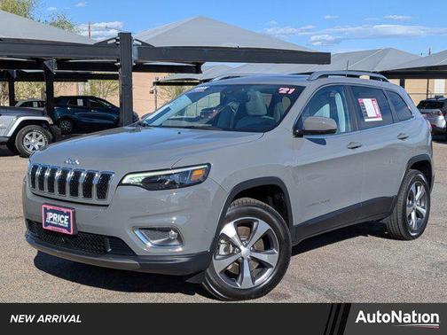 Sting-Gray Clearcoat 2021 Jeep Cherokee Limited