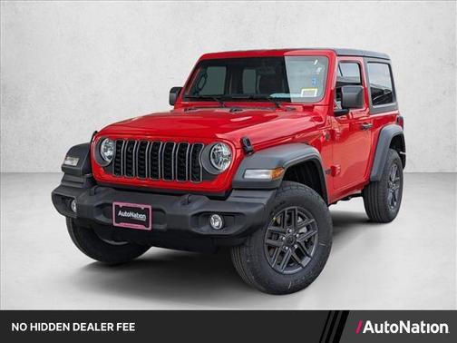 Firecracker Red Clearcoat 2026 Jeep Wrangler Sport
