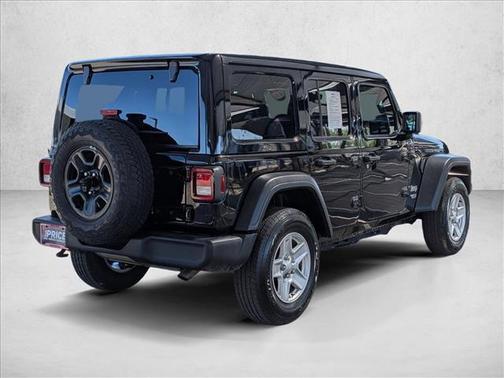 Black Clearcoat 2021 Jeep Wrangler Unlimited Sport