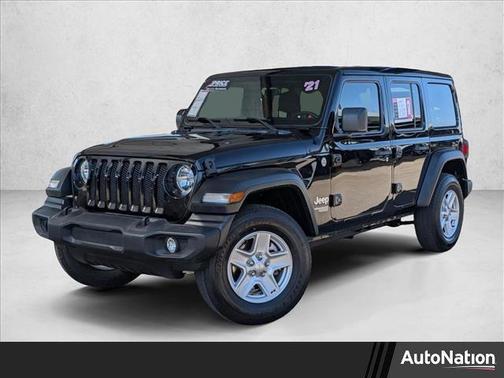 Black Clearcoat 2021 Jeep Wrangler Unlimited Sport