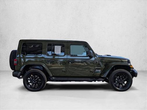 Sarge Green Clearcoat 2023 Jeep Wrangler 4xe Sahara