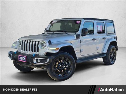 Silver Zynith Clearcoat 2022 Jeep Wrangler Unlimited 4xe Sahara