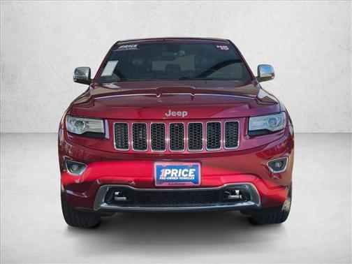 Deep Cherry Red Crystal Pearlcoat 2015 Jeep Grand Cherokee Overland