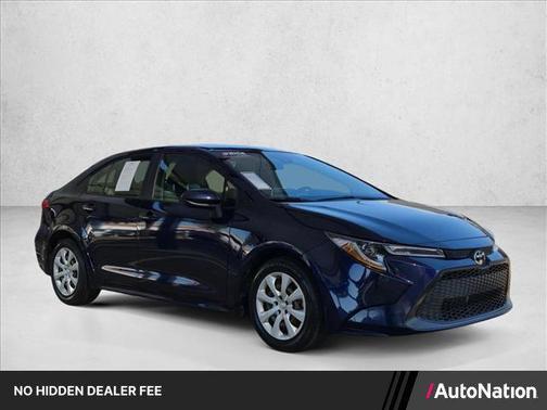 Blueprint 2021 Toyota Corolla LE