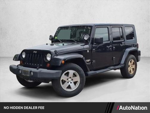 Black 2008 Jeep Wrangler Unlimited Sahara