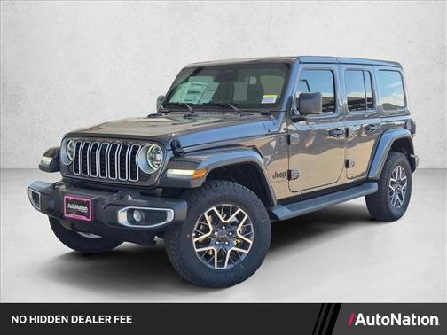 Granite Crystal Metallic Clearcoat 2026 Jeep Wrangler 4-Door Sahara 4x4