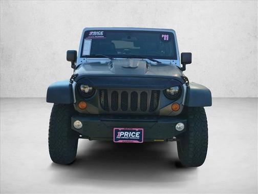 Bright Silver Metallic 2011 Jeep Wrangler Unlimited Sport