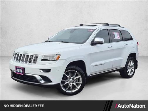 Bright White Clearcoat 2014 Jeep Grand Cherokee Summit