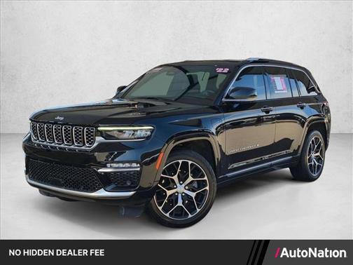 Diamond Black Crystal Pearlcoat 2022 Jeep Grand Cherokee 4xe Summit Reserve