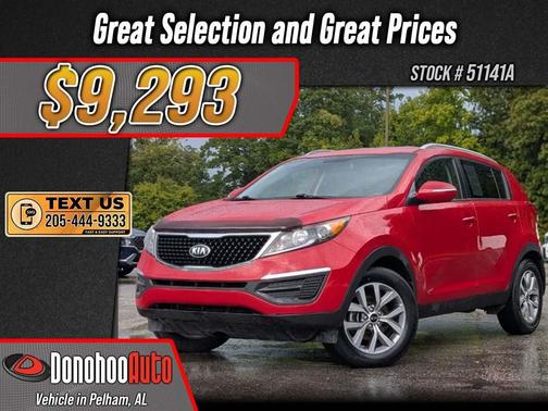 Signal Red 2015 Kia Sportage LX