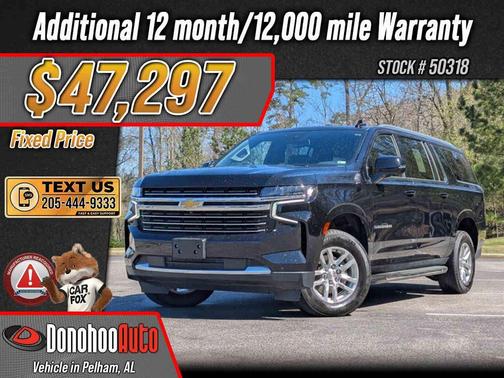 Black 2024 Chevrolet Suburban LT